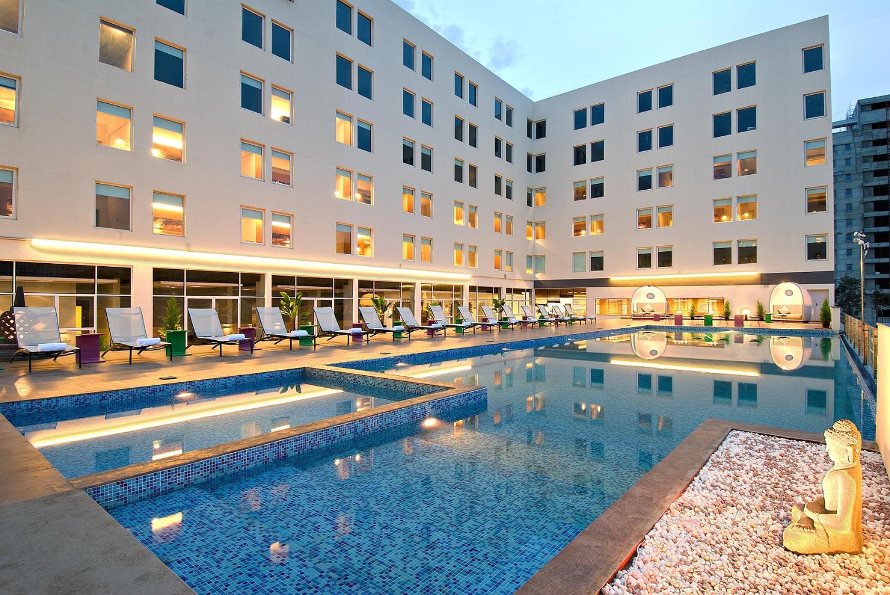 Aloft Bengaluru Whitefield Hotel Exterior photo